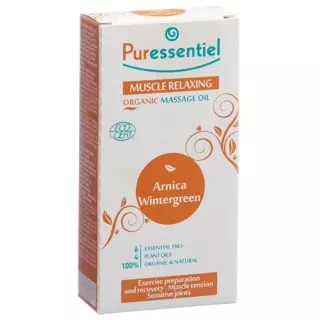 Органічне масажне масло Puressentiel для напружених м&#39;язів Arnica Winter