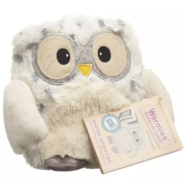 Warmies Pop Warme-Stofftier Eule Weiss Warmies Pop Warme-Stofftier Eule Weiss