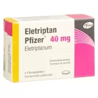 Eletriptan Pfizer Filmtabl 40 мг 4 шт