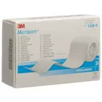Пластир рулонний 3M Micropore без дозатора 12ммx9,14м білий 24 шт.