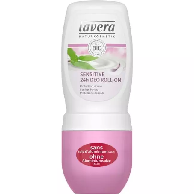 Дезодорант Lavera Roll on Sensitive 24h 50 мл