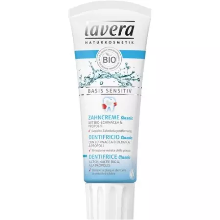 Lavera Basis Sensitiv зубная паста Classic 75мл Lavera Basis Sensitiv зубная паста Classic 75мл