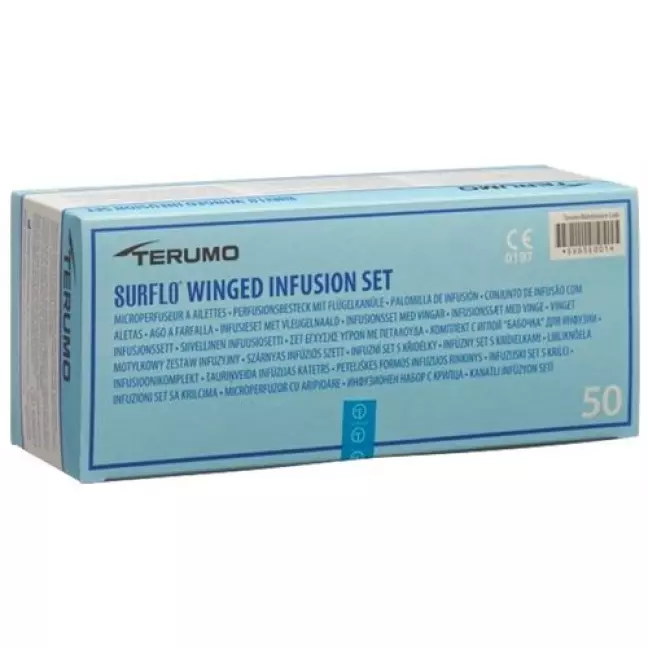 Канюля Terumo Surflo wing 21G 0.8x19mm зелена 50 шт Канюля Terumo Surflo wing 21G 0.8x19mm зелена 50 шт