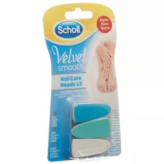 Насадки для догляду за нігтями Scholl Velvet Smooth 3 шт