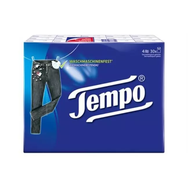 Хустки Tempo Classic 30 х 10 шт