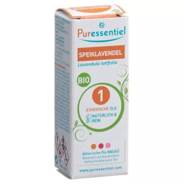 Puressentiel Speiklavender ефірна олія/олія органічна 10 мл Puressentiel Speiklavender ефірна олія/олія органічна 10 мл