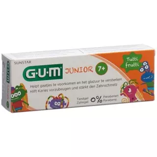 GUM SUNSTAR Junior Зубна паста Tutti-Frutti 50 мл