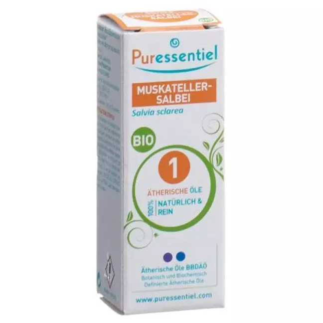 Puressentiel Ефірна олія мускатного шавлії/олія органічна 5 мл