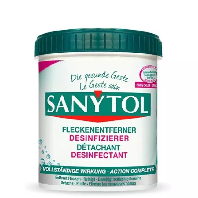 Дезінфікуючий плямовивідник Sanytol DS 450 г