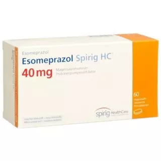Esomeprazole Spirig HC Filmtable 40 мг 60 шт