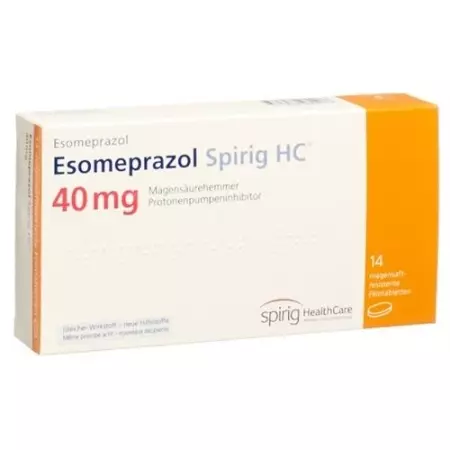 Esomeprazole Spirig HC Filmtabl 40 мг Ds 100 шт Esomeprazole Spirig HC Filmtabl 40 мг Ds 100 шт