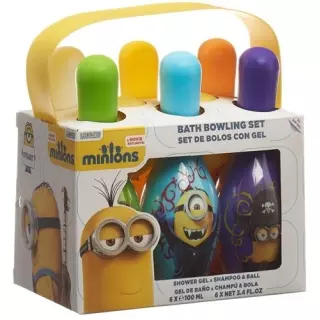 Набір Minions Bowling 6x шампунь і душ + м&#39;яч