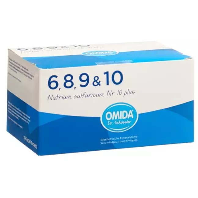 Omida Schüssler Nr10 Natrum sulfuricum plus Plv Btl 30 шт. Omida Schüssler Nr10 Natrum sulfuricum plus Plv Btl 30 шт.