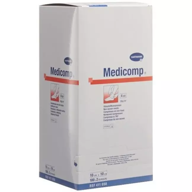 Medicomp Bl 4 відділення S30 10x10 стерильні 100 x 2 шт.