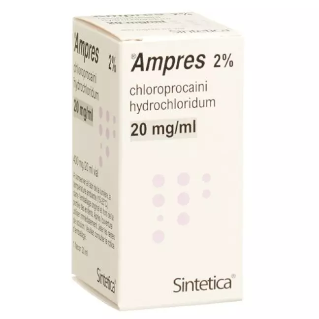 Ampres Inj Lös 20 mg/ml Avg 20 ml