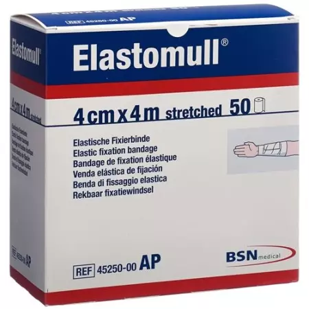 Бинт еластичний фіксації Elastomull 4мх4см 50 шт