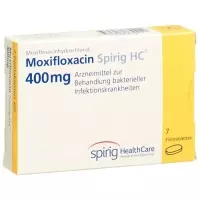 Moxifloxacin Spirig HC Filmtable 400 мг 7 шт