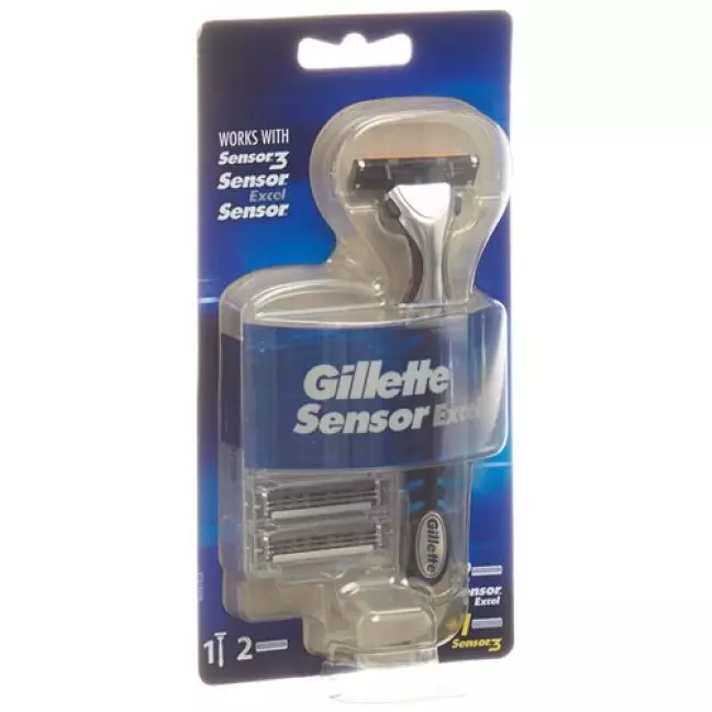 Універсальний апарат Gillette SensorExcel з 3 лезами