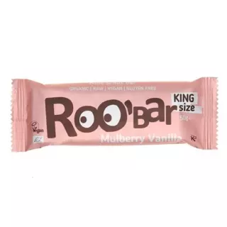 Батончики сирі овочеві Roobar Mulberry Vanilla 16 х 50 г