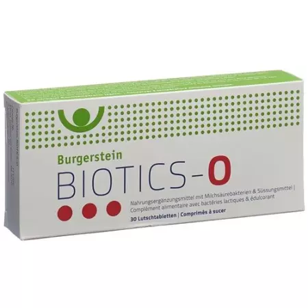 Таблетки Burgerstein Biotics-O бліст 30 шт