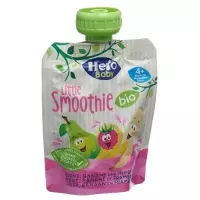 Hero Baby Organic Smoothie Pear Banana Raspberry Bag 90 г