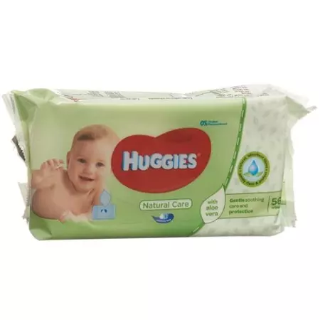 Huggies Feuchttucher Natural Care 56 штук Huggies Feuchttucher Natural Care 56 штук