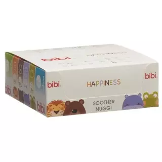 bibi Nuggi Happiness DenSil 6-16 Ring Lovely Dots assorted SV-