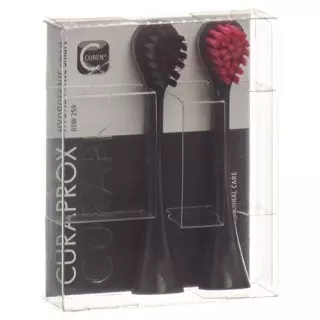 Насадки для щітки Curaprox Hydrasonic Black is White BIW 259
