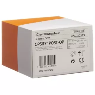 Пов’язувальна плівка Opsite Post OP 6,5х5 см стерильна 6 х 5 шт