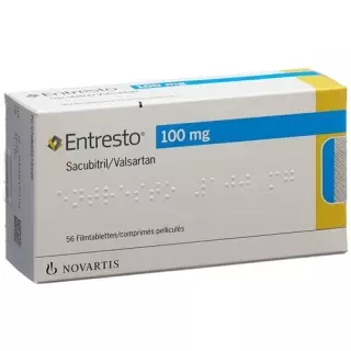 Entresto плівка таблетки 100 мг 56 шт