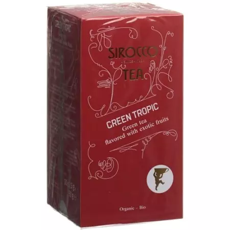 Чай Sirocco в пакетиках Green Tropic 20 шт