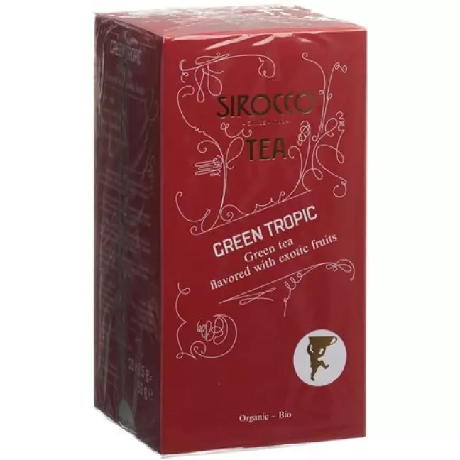 Чай Sirocco в пакетиках Green Tropic 20 шт