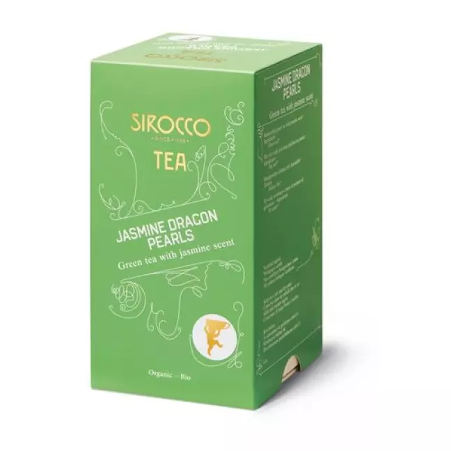 Чай Sirocco в пакетиках Jasmine Dragon Pearls 20 шт Чай Sirocco в пакетиках Jasmine Dragon Pearls 20 шт