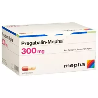 Прегабалін-Мефа капсули 300 мг 168 шт