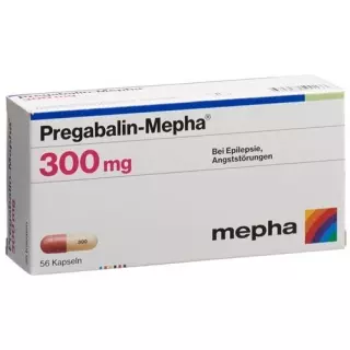 Прегабалін-Мефа капсули 300 мг 56 шт