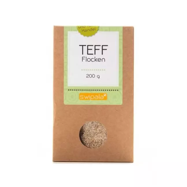 Органічні пластівці Swipala Teff Flakes 200 г