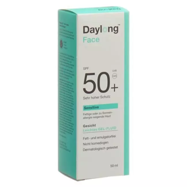 Денний гель-крем/флюїд для чутливого обличчя SPF50+ Tb 50 мл
