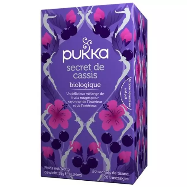 Органічний пакет Pukka Secret de Cassis Thé 20 шт