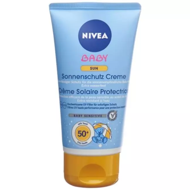 Сонцезахисний крем Nivea Baby SPF 50+ 75 мл Сонцезахисний крем Nivea Baby SPF 50+ 75 мл