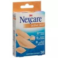 Пластир 3M Nexcare Active 360 в асорт. 30 шт