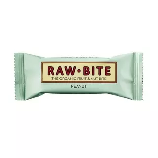 Батончики сирого арахісу Raw Bite 12 х 50 г