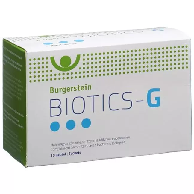 Burgerstein Biotics-G Plv Btl 30 шт