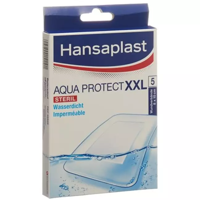 Hansaplast Aqua Protect Strips XXL 5 шт Hansaplast Aqua Protect Strips XXL 5 шт