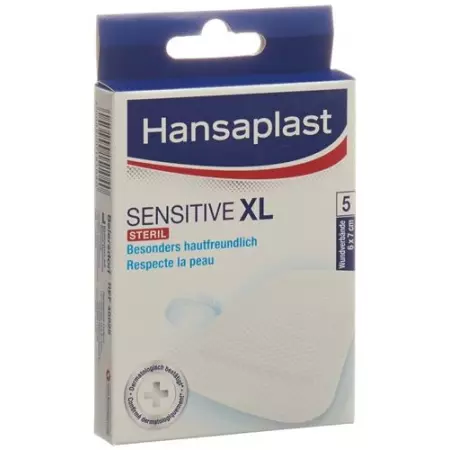 Hansaplast Sensitive Strips XL 5 шт Hansaplast Sensitive Strips XL 5 шт