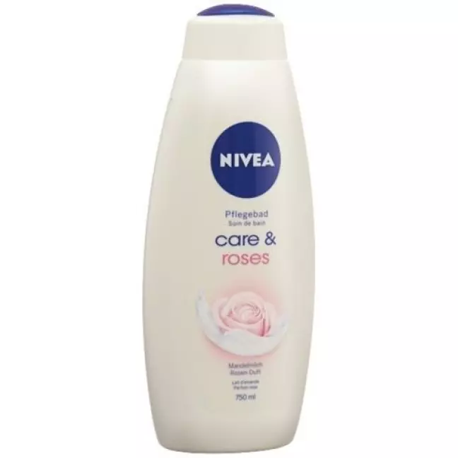 Ванна для догляду Nivea Care & Roses 750 мл Ванна для догляду Nivea Care & Roses 750 мл