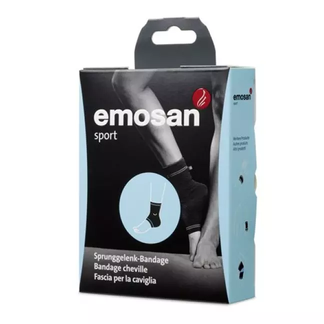 emosan спортивний бандаж для щиколотки L