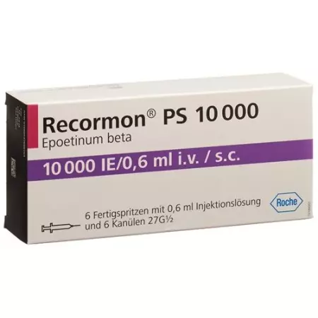 Recormon PS Inj Lös 10000 E/0.6ml Fertspr 6 шт. Recormon PS Inj Lös 10000 E/0.6ml Fertspr 6 шт.