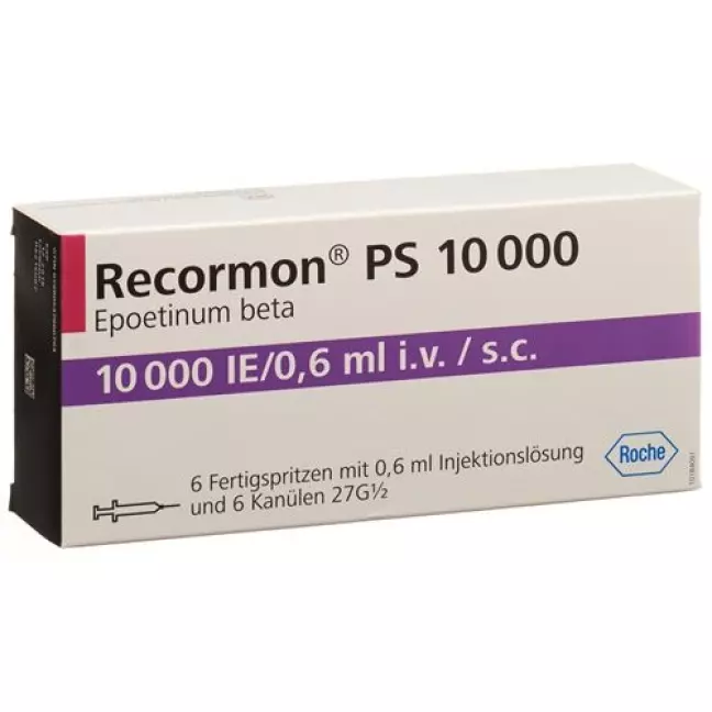 Recormon PS Inj Lös 10000 E/0.6ml Fertspr 6 шт. Recormon PS Inj Lös 10000 E/0.6ml Fertspr 6 шт.