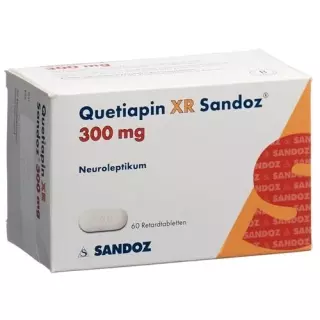Кветіапін XR Sandoz Ret таблетки 300 мг 60 шт