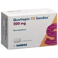 Кветіапін XR Sandoz Ret таблетки 200 мг 60 шт